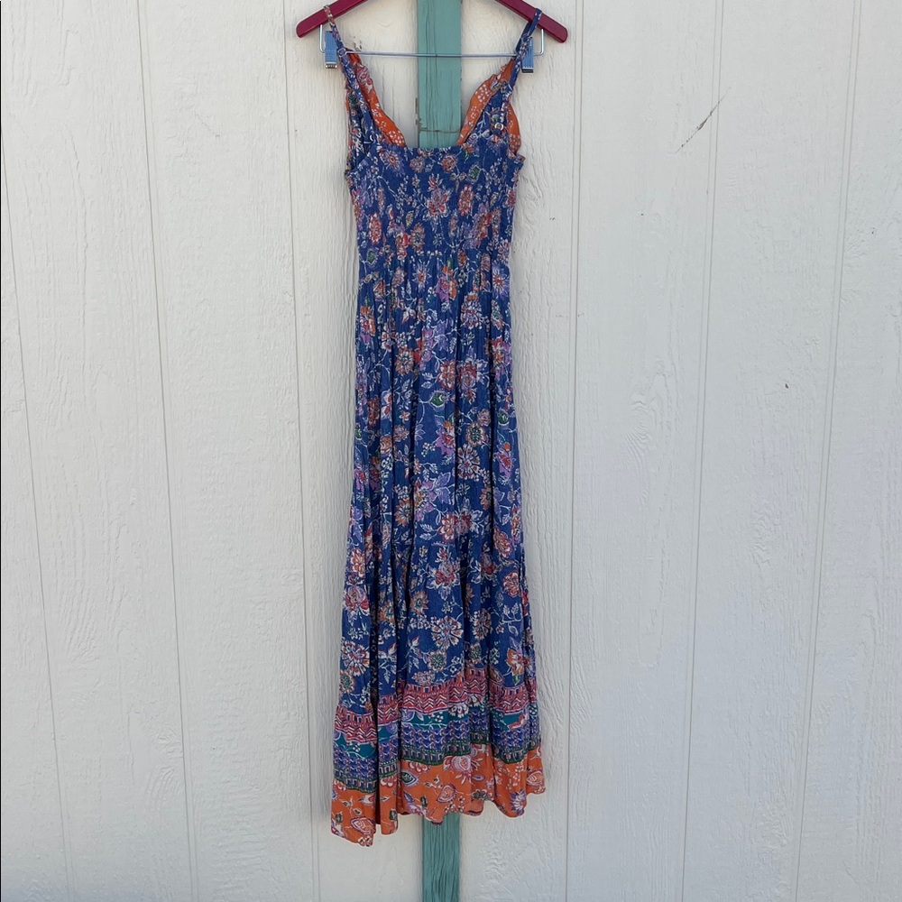 Angie 100% Rayon Boho Floral Dress S Small - Picture 8 of 10